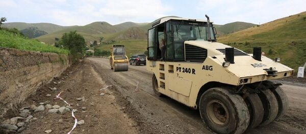 Строительство дороги инновационным методом - Sputnik Грузия