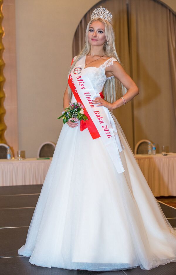 Победительница конкурса красоты Miss Union Baku 2016 Майя Амашукели. - Sputnik Грузия