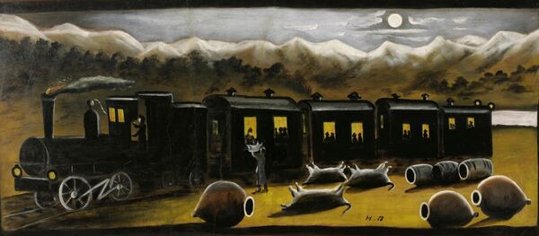 ნიკო ფიროსმანი კახეთის მატარებელი ნიკო ფიროსმანი კახეთის მატარებელი - Sputnik საქართველო