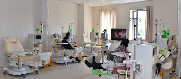 Новое оснащение больниц Уджара, Гекчая и Агдаша - Sputnik Грузия