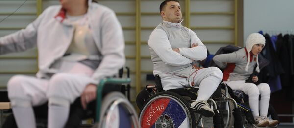 VII Чемпионат РФ по фехтованию на колясках в Московской области - Sputnik Грузия