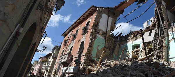 Последствия землетрясения в Италии - Sputnik Грузия