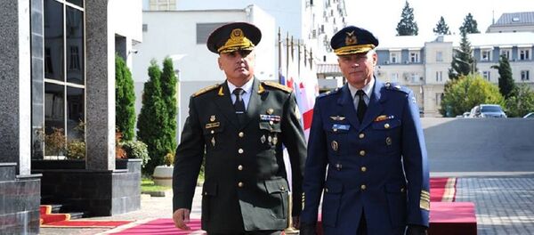 Главы Генштабов ВС Грузии и Финляндии Вахтанг Кападзе и Ярмо Линдберг - Sputnik Грузия