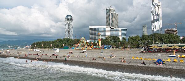 პლიაჟი ბათუმში - Sputnik საქართველო