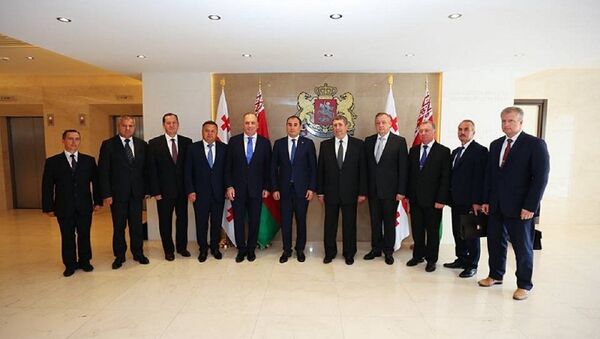 Правительственая делегация Беларуси в Тбилиси - Sputnik Грузия
