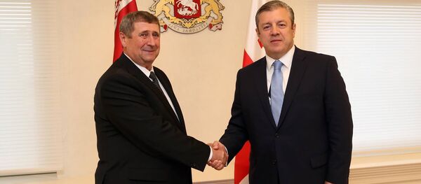 გიორგი კვირიკაშვილი და მიხაილ რუსი გიორგი კვირიკაშვილი და მიხაილ რუსი - Sputnik საქართველო