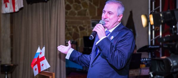 Президент Грузинской Федеральной национально-культурной автономии в РФ  Георгий Цурцумия - Sputnik Грузия