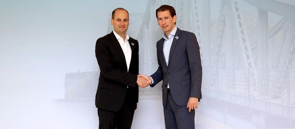 მიხეილ ჯანელიძე და სებასტიან კურცი - Sputnik საქართველო