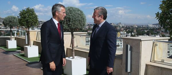 კვირიკაშვილი და სტოლტენბერგი - Sputnik საქართველო