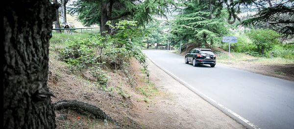 Место аномального явления на горе Мтацминда - Sputnik Грузия