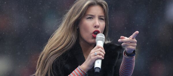 Шествие и митинг Защитим страну! в поддержку В.Путина - Sputnik Грузия