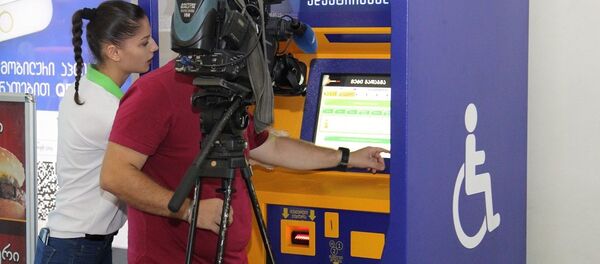 Платежный терминал в Тбилиси - Sputnik Грузия
