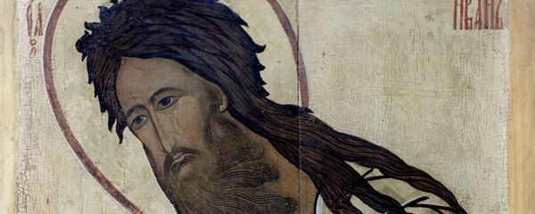 Репродукция иконы Иоанн Предтеча - Sputnik Грузия