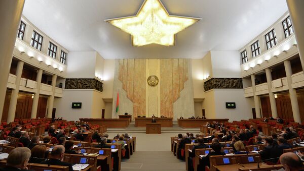 Овальный зал белорусского парламента - Sputnik Грузия