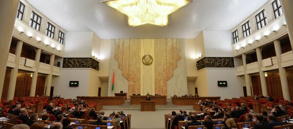 Овальный зал белорусского парламента - Sputnik Грузия