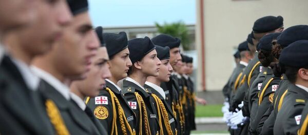 გიორგი კვინიტაძის სახელობის სამხედრო ლიცეუმის კადეტები გიორგი კვინიტაძის სახელობის სამხედრო ლიცეუმის კადეტები - Sputnik საქართველო
