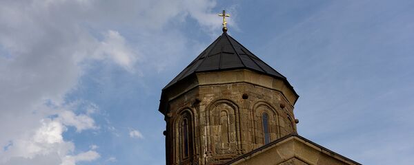 Купол Гергетской церкви Святой Троицы - Sputnik Грузия