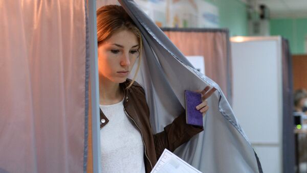 Единый день голосования в регионах России - Sputnik Грузия