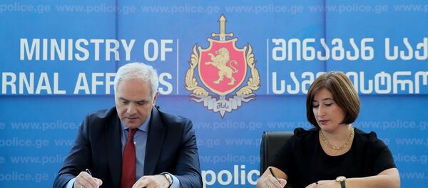 გიორგი მღებრიშვილი და თამარ ჟვანია გიორგი მღებრიშვილი და თამარ ჟვანია - Sputnik საქართველო