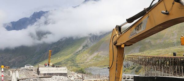 ზემო ლარსზე ახალი ხიდი შენდება ზემო ლარსზე ახალი ხიდი შენდება - Sputnik საქართველო