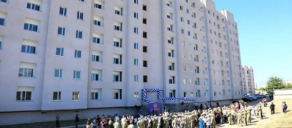 Грузинские военные получили новое квартиры - Sputnik Грузия