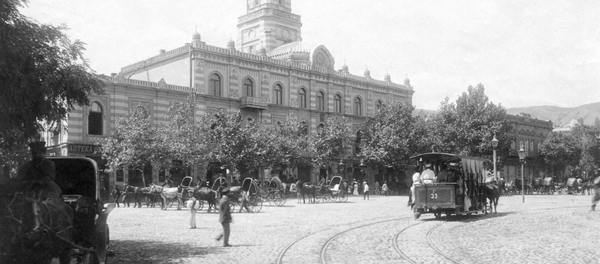 Конка в центре Тбилиси - Sputnik Грузия