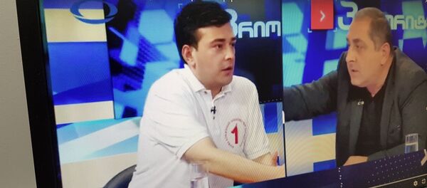 Ираклий Глонти и Заза Агладзе Ираклий Глонти и Заза Агладзе - Sputnik Грузия