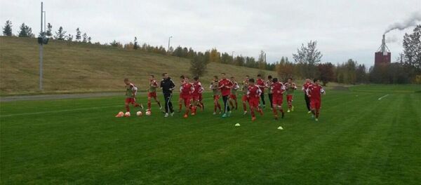 Тренировка сборной Грузии по футболу U-17 - Sputnik Грузия