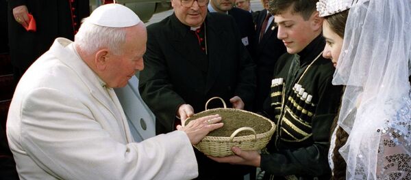 იოანე პავლე  II იოანე პავლე  II - Sputnik საქართველო