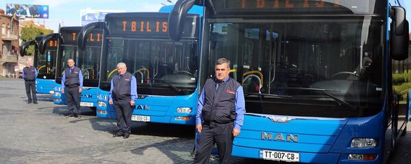 ახალი ავტობუსები ახალი ავტობუსები - Sputnik საქართველო