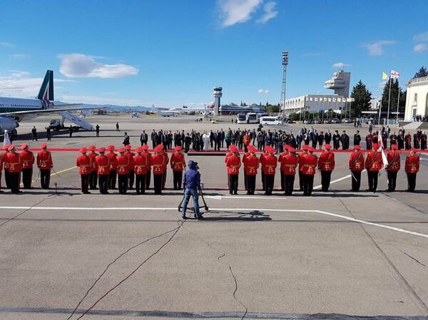 Папа Римский прибыл в Грузию - Sputnik Грузия