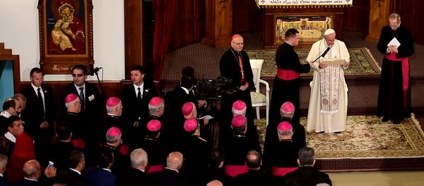 Папа Римский впервые посетил aссиро-халдейскую церковь - Sputnik Грузия