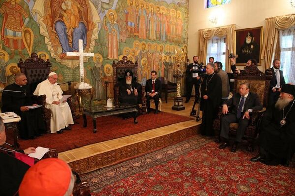 Папа Франциск и Илия Второй  - Sputnik Грузия