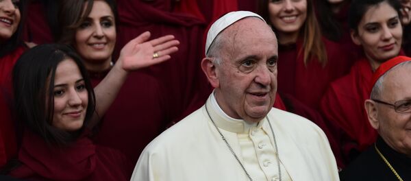 LIVE: რომის პაპი ყოვლადწმინდა ღვთისმშობლის მიძინების კათოლიკურ ტაძარში - Sputnik საქართველო