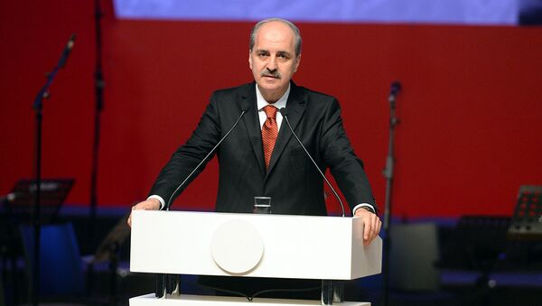 Вице-премьер и пресс-секретарь правительства Турции Нуман Куртулмуш - Sputnik Грузия