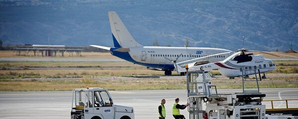 ასაფრენი ზოლი თბილისის აეროპორტში - Sputnik საქართველო