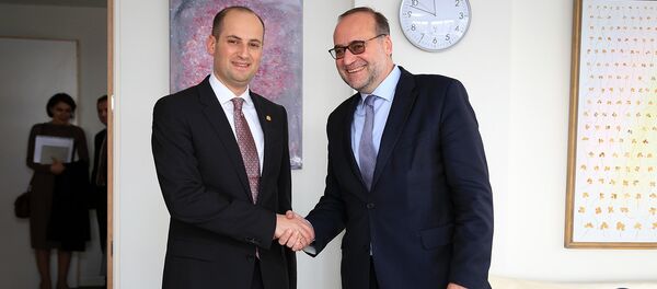 Михаил Джанелидзе и Петер Яворчик - Sputnik Грузия