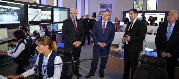 Георгий Мгебришвили и Георгий Квирикашвили Георгий Мгебришвили и Георгий Квирикашвили - Sputnik Грузия