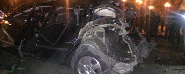 გივი თარგამაძის ავტომობილი აფეთქების შემდეგ გივი თარგამაძის ავტომობილი აფეთქების შემდეგ - Sputnik საქართველო