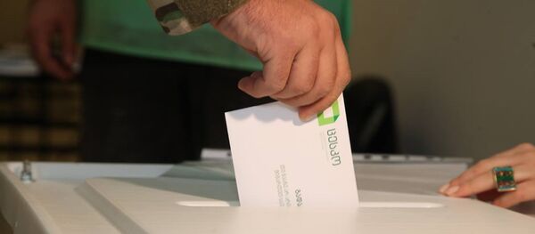 Голосование на парламентских выборах Грузии - Sputnik Грузия