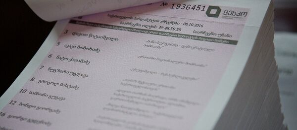 Изготовление избирательных бюллетеней - Sputnik Грузия