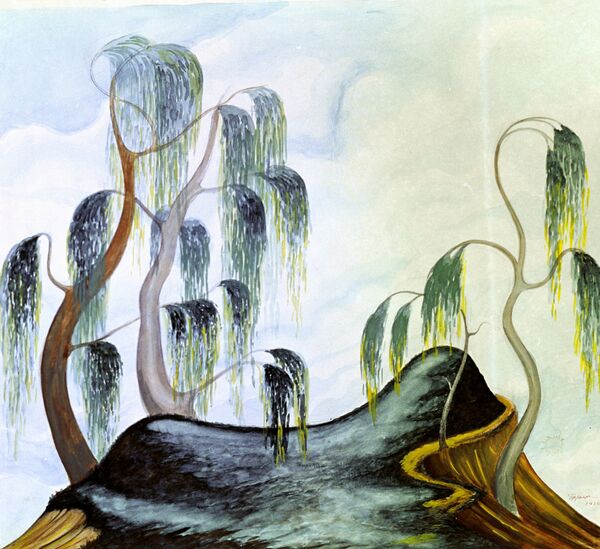 Эскиз декораций к опере Абесалом и Этери Эскиз декораций к опере Абесалом и Этери - Sputnik Грузия