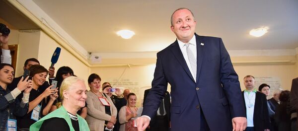 Президент Грузии Георгий Маргвелашвили участвует в выборах - Sputnik Грузия