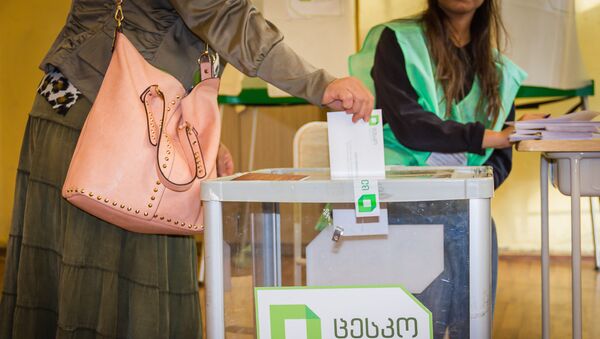 Голосование на парламентских выборах в Грузии - Sputnik Грузия