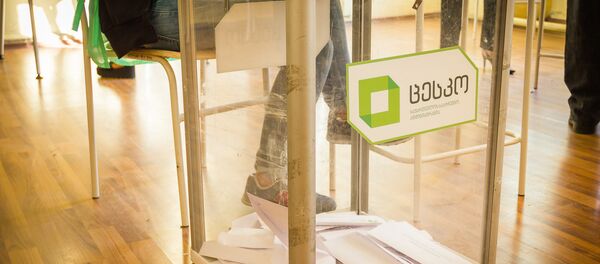 Парламентские выборы в Грузии, избирательная урна - Sputnik Грузия