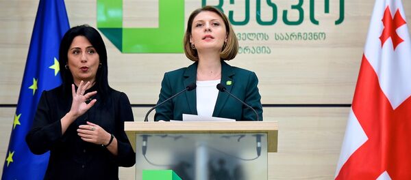 Пресс-спикер ЦИК Ана Микеладзе - Sputnik Грузия