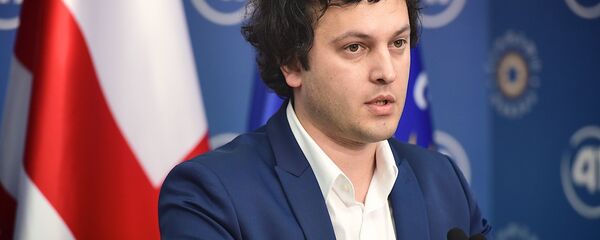 Ираклий Кобахидзе, исполнительный секретарь партии Грузинская мечта - Sputnik Грузия
