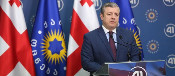 გიორგი კვირიკაშვილი ბრიფინგზე გიორგი კვირიკაშვილი ბრიფინგზე - Sputnik საქართველო