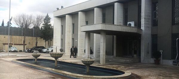 სირიაში რუსეთის საელჩო სირიაში რუსეთის საელჩო - Sputnik საქართველო