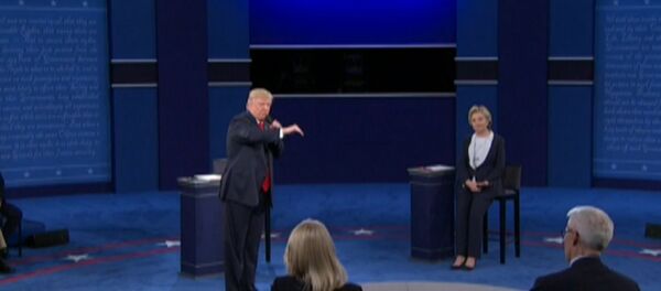 Трамп и Клинтон на вторых дебатах дискутировали о действиях РФ в Сирии - Sputnik Грузия